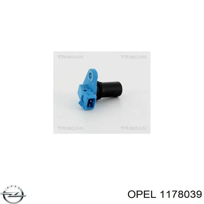 1178039 Opel Fecho da capota
