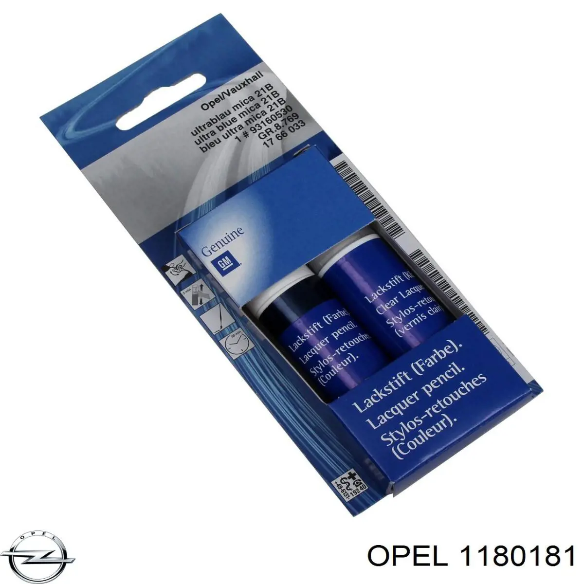 Compre 1180181 Opel Fixador de suporte da capota