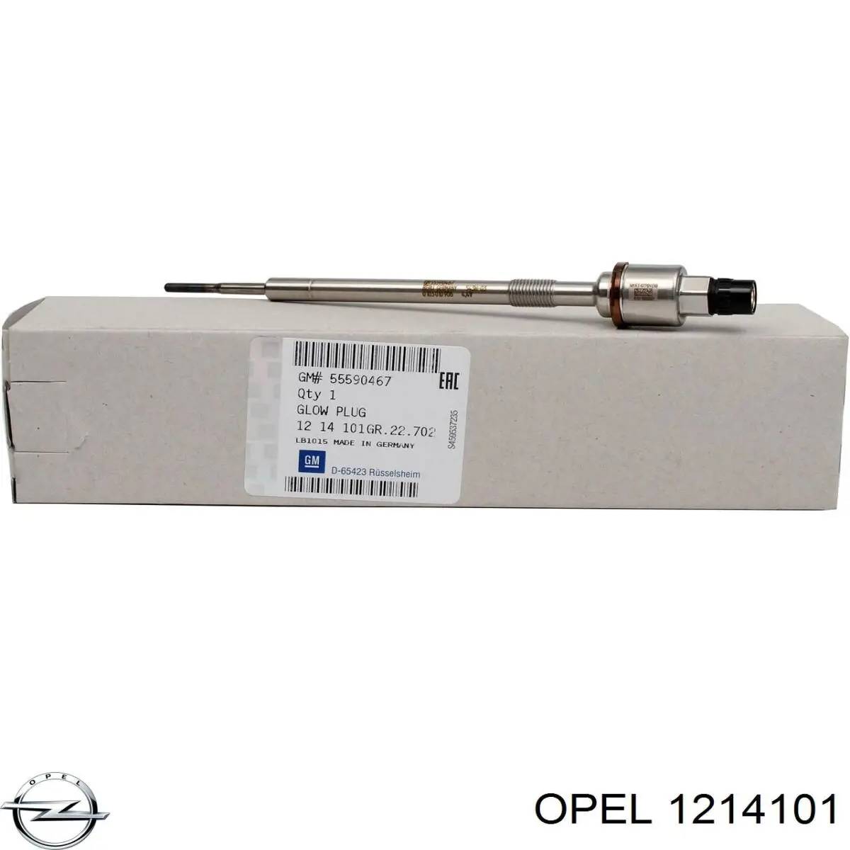Vela de incandescência Opel 1214101 preço, a partir de 132,80 USD