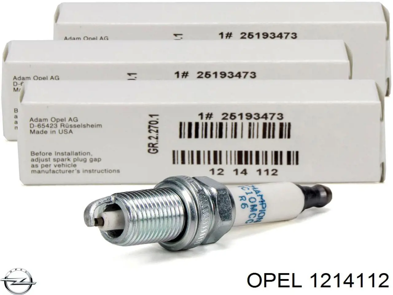 1214112 Opel Vela de ignição