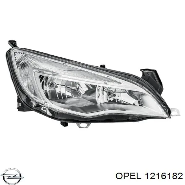 1216182 Opel Luz direita