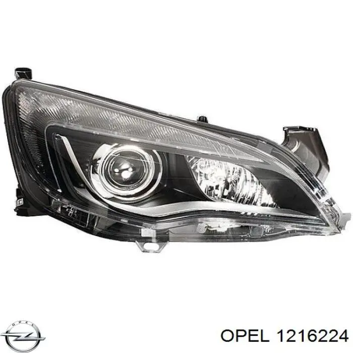 Luz direita Opel 1216224 preço, a partir de 891,04 USD