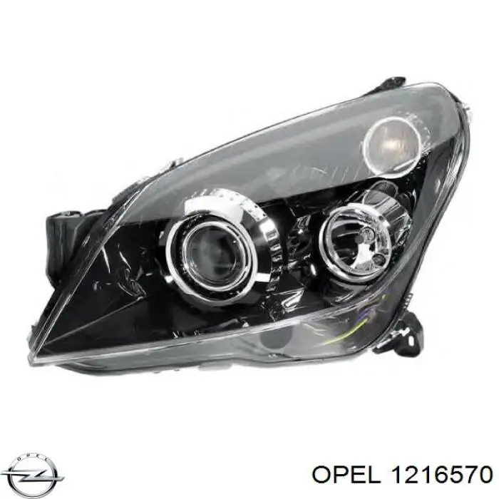 Compre 1216570 Opel Luz direita