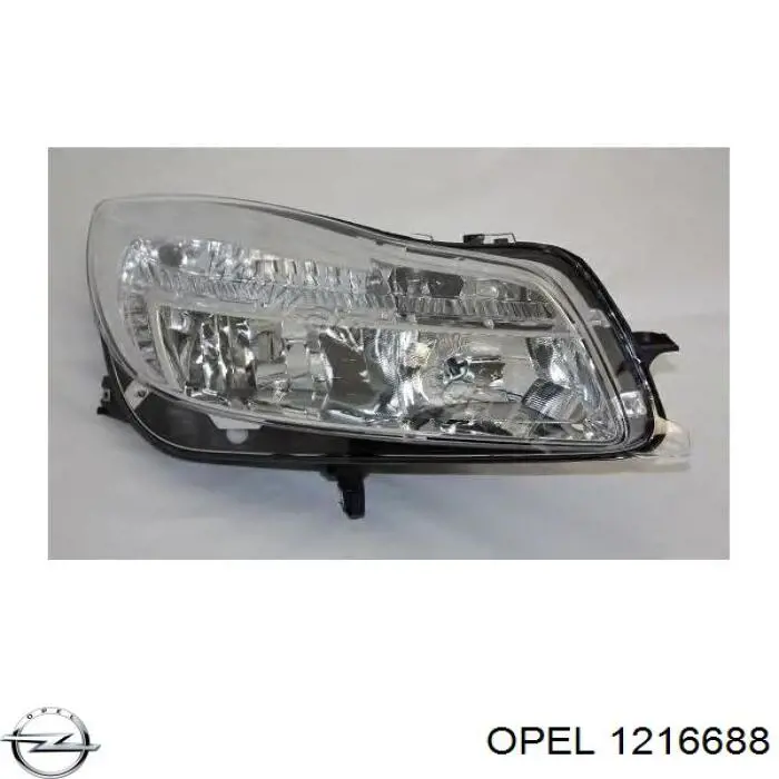 1216688 Opel Luz direita