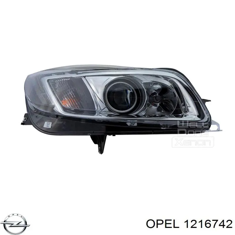 Compre 1216742 Opel Luz esquerda