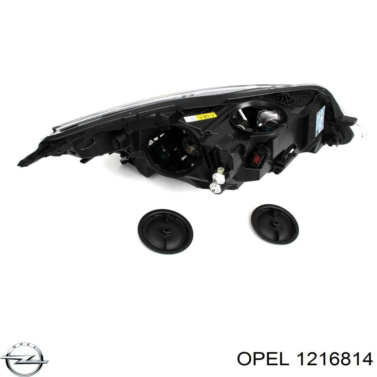 Luz esquerda 13432956 Opel