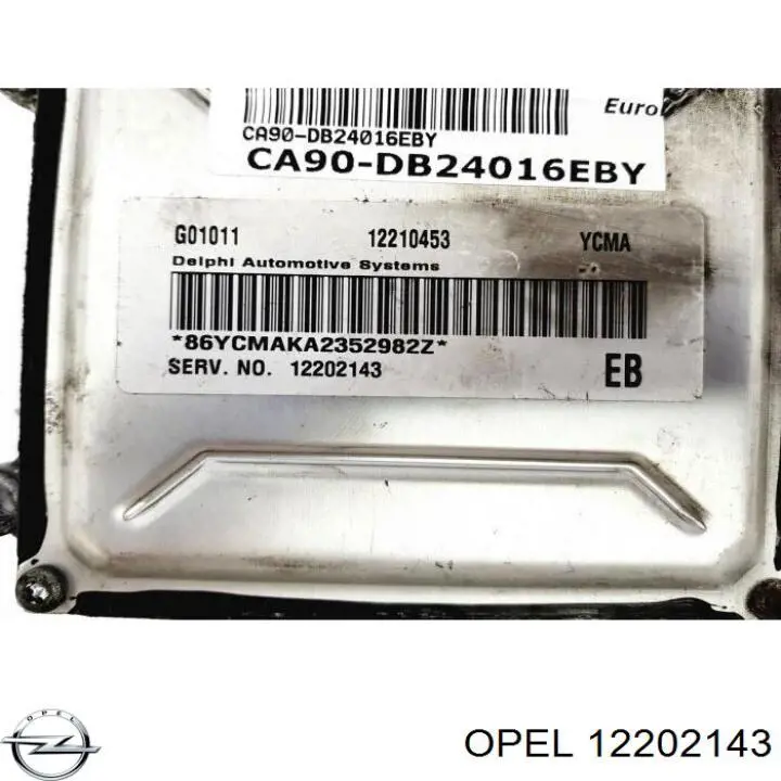 Módulo de direção (Centralina eletrônica) de motor 12202143 General Motors