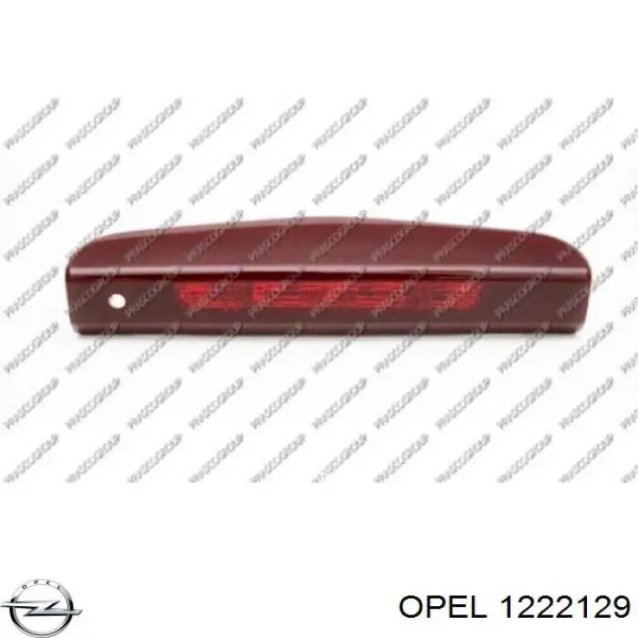 1222129 Opel Sinal de parada traseiro adicional
