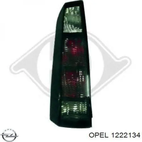1222134 Opel Lanterna traseira direita