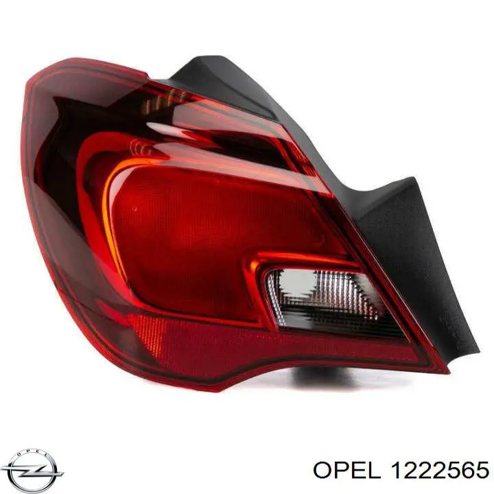 Lanterna traseira esquerda externa Opel 1222565 preço, a partir de 126,21 USD