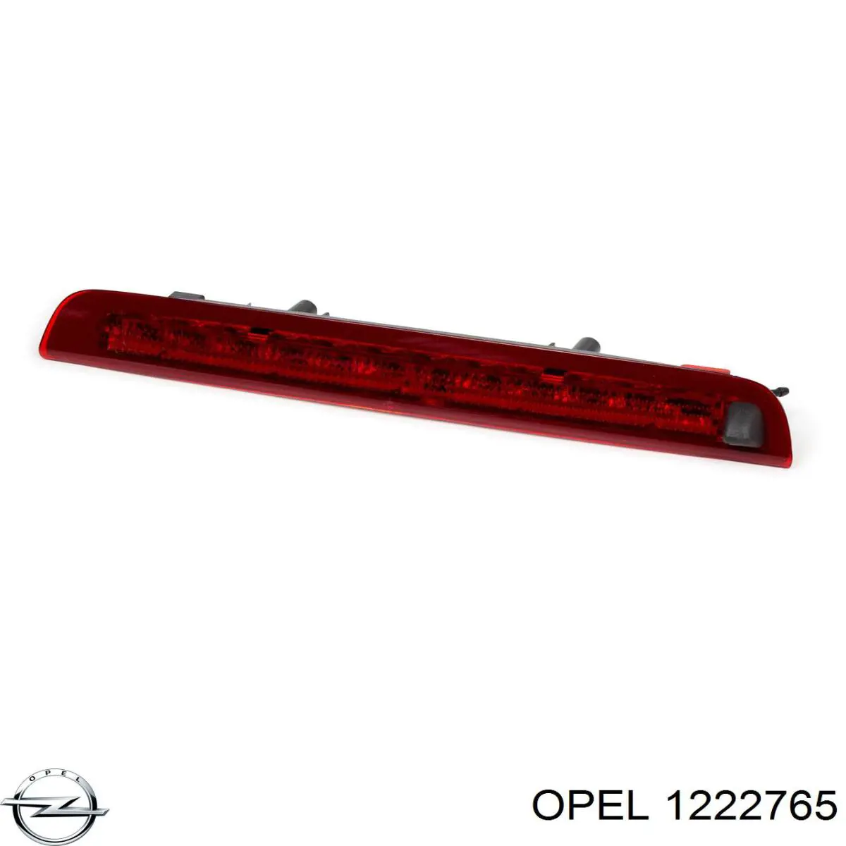 Sinal de parada traseiro adicional para Opel Meriva A 