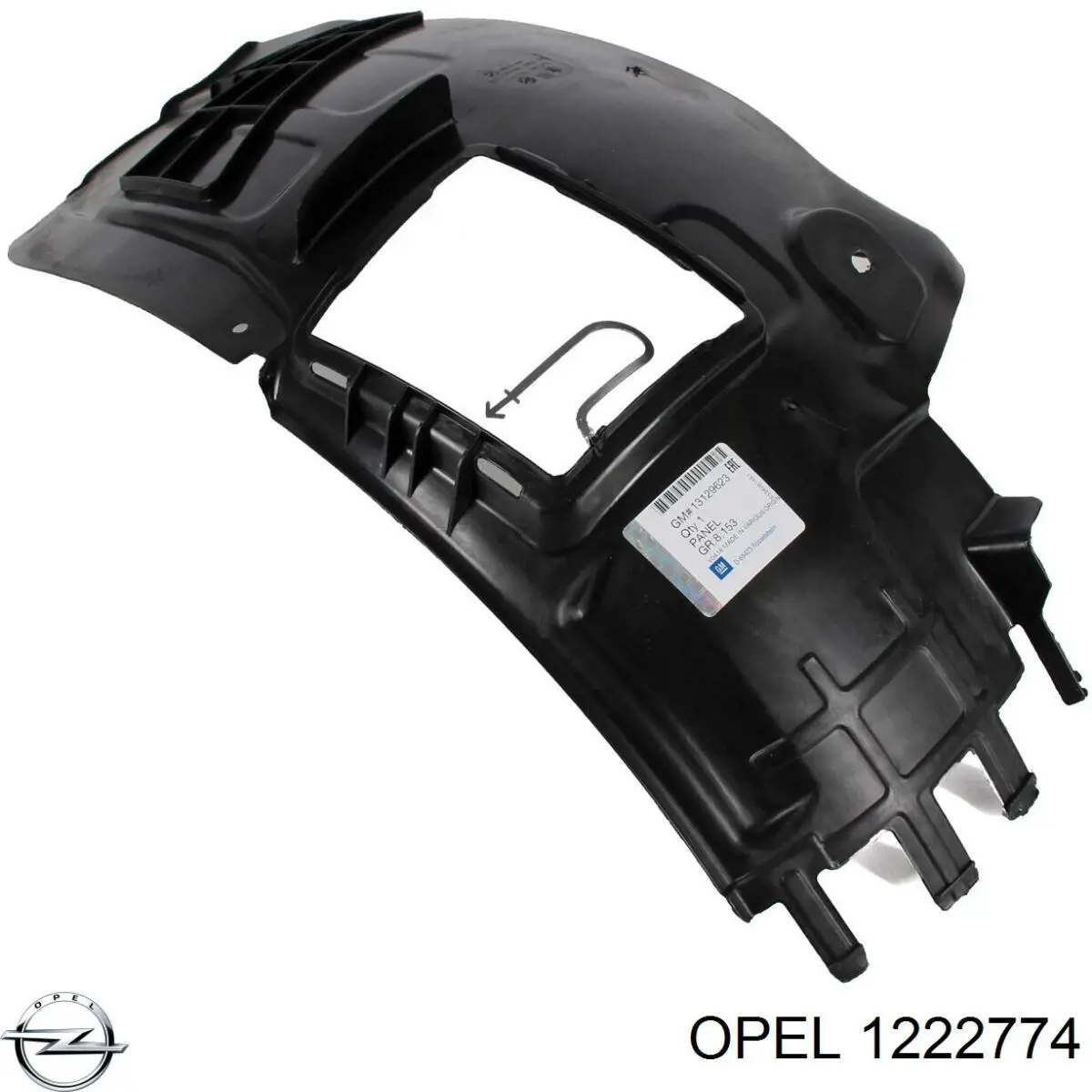 1222774 Opel Sinal de parada traseiro adicional