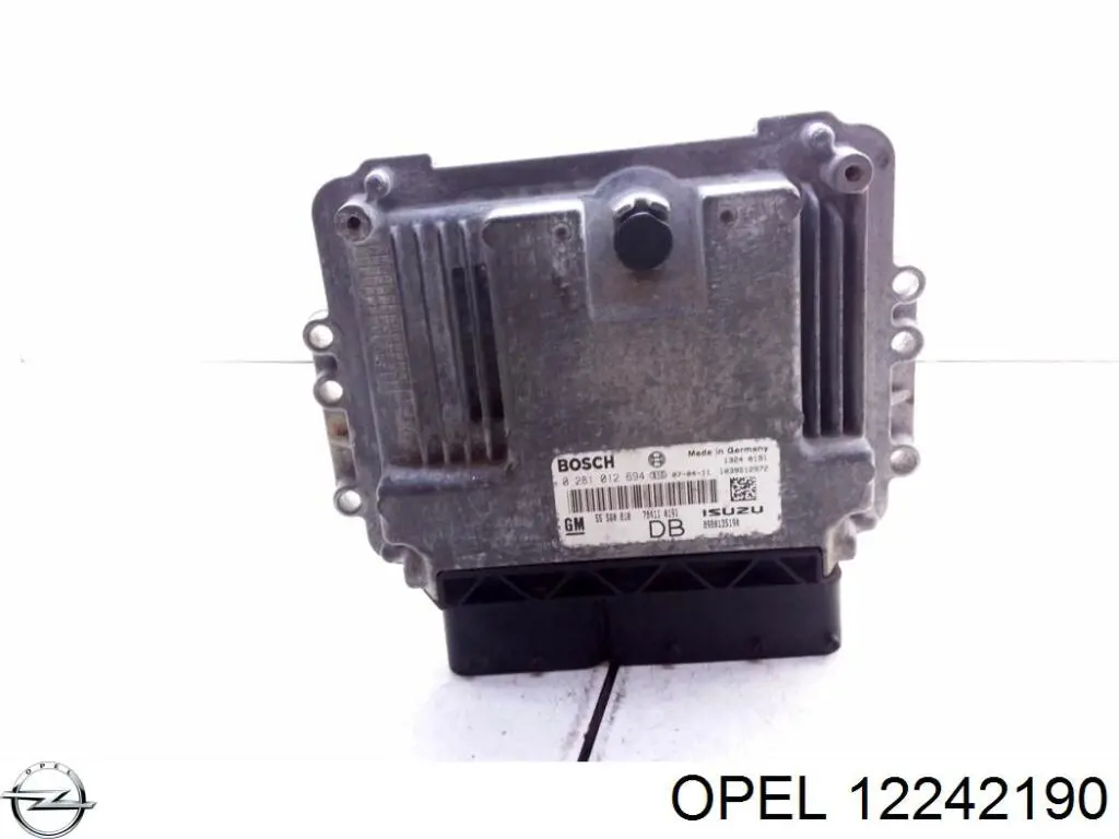 Módulo de direção (Centralina eletrônica) de motor Opel 12242190 preço, a partir de 264,01 USD