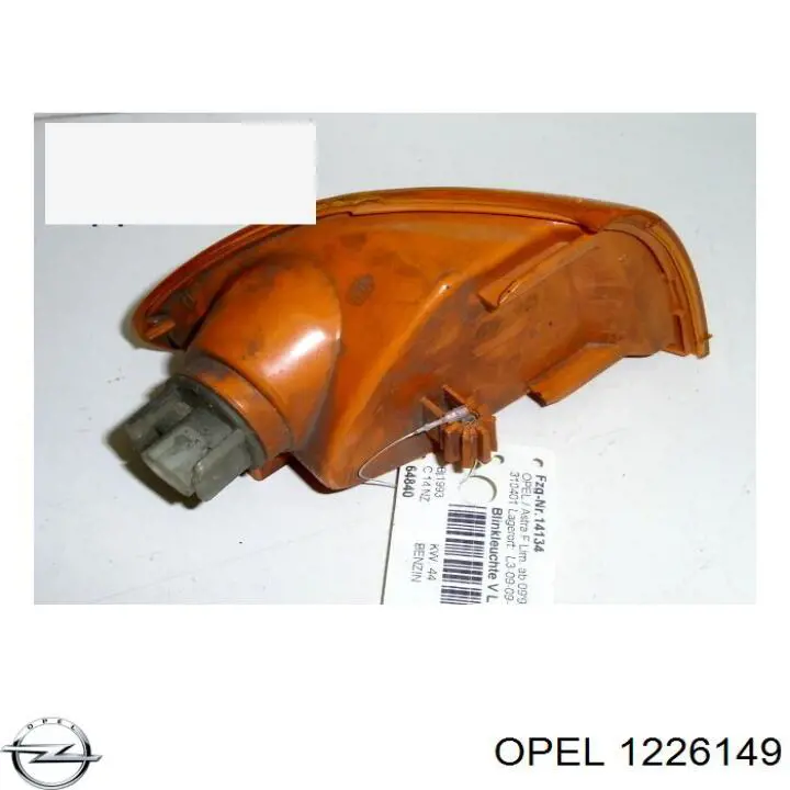 Compre 1226149 Opel Pisca-pisca esquerdo