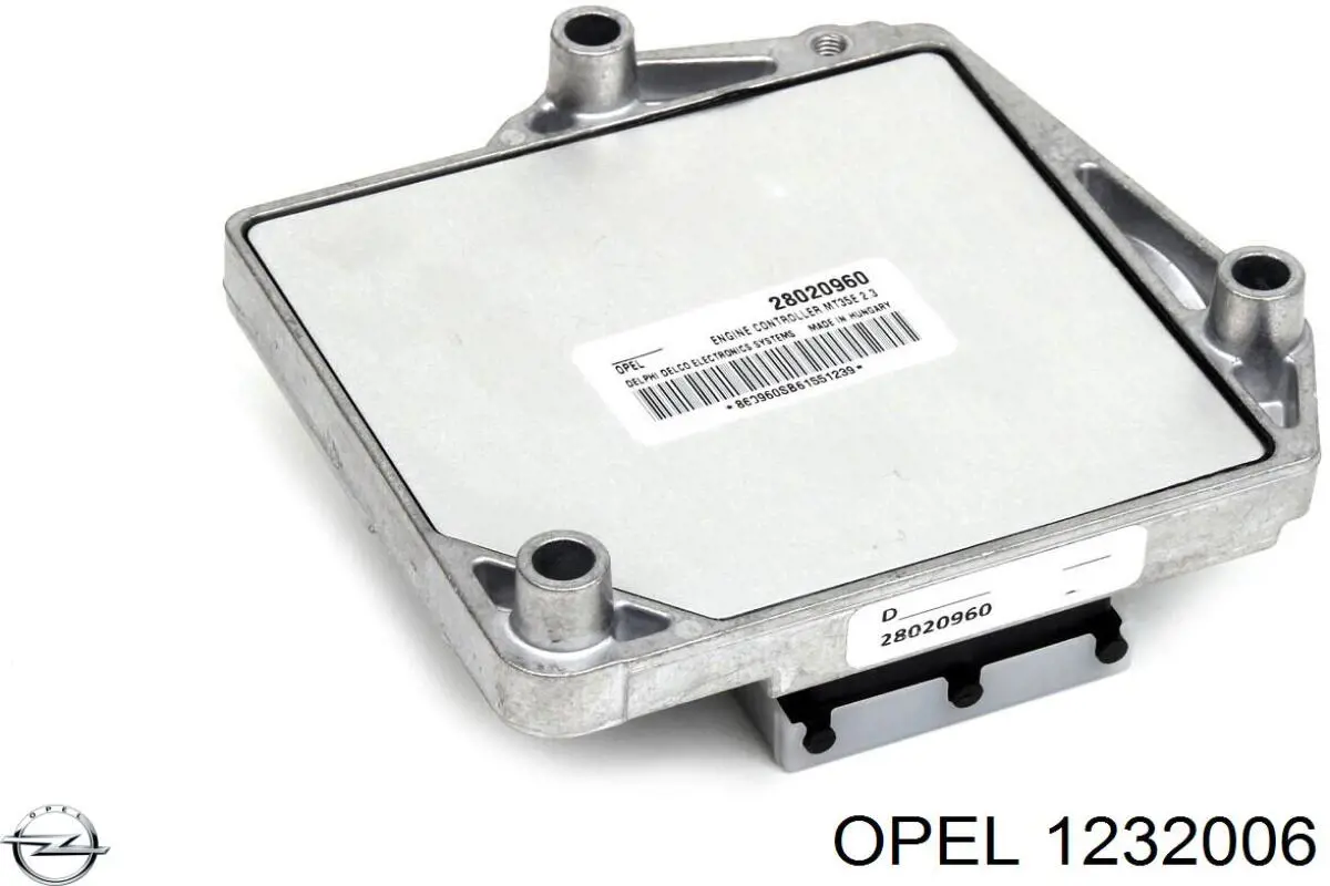 Módulo de direção (Centralina eletrônica) de motor Opel 1232006 preço, a partir de 264,01 USD