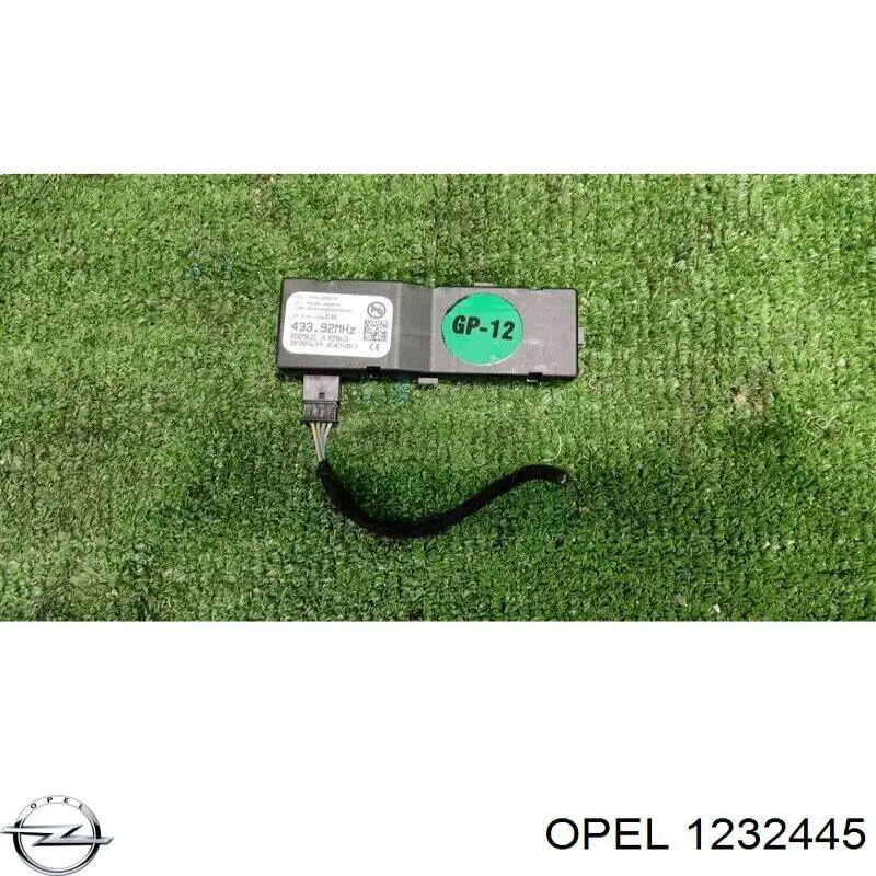 1232445 Opel Unidade de controlo do fecho central