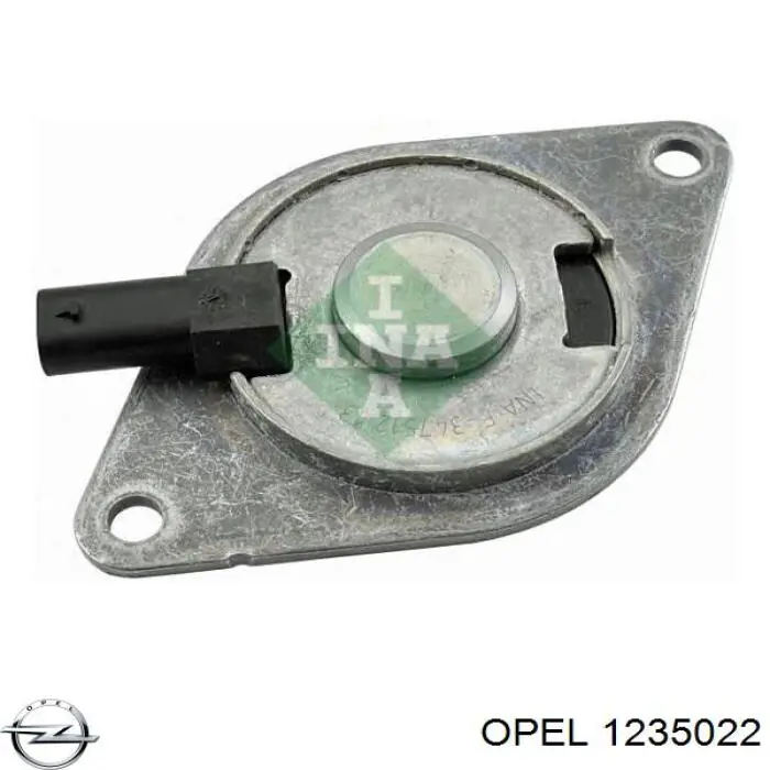1235022 Opel Válvula eletromagnética de posição (de fases) da árvore distribuidora