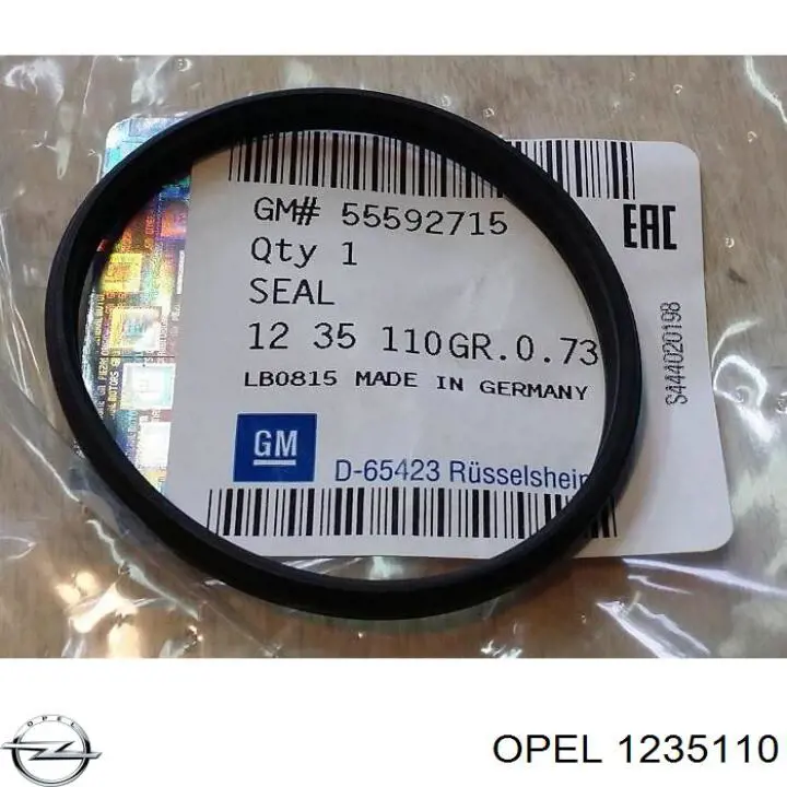 1235110 Opel Vedante de reguladora de tensão da cadeia do mecanismo de distribuição de gás