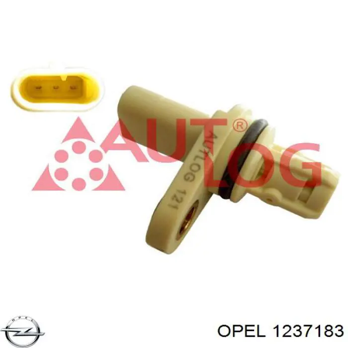 Compre 1237183 Opel Sensor de posição da árvore distribuidora