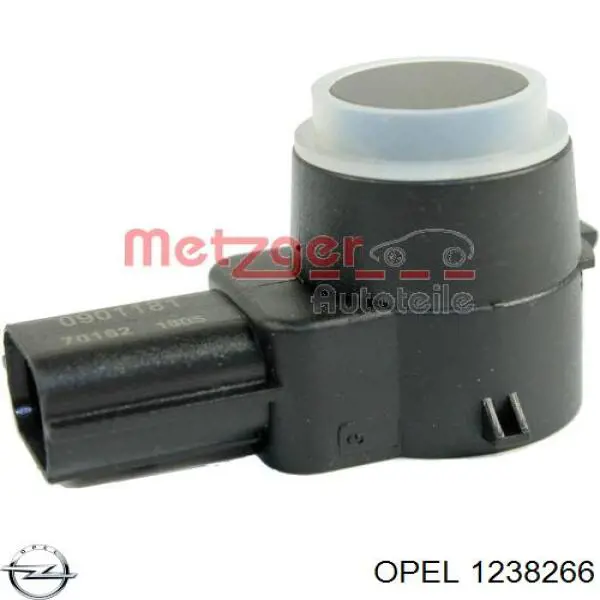1238266 Opel Sensor de sinalização de estacionamento (sensor de estacionamento) dianteiro/traseiro lateral