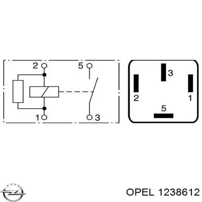 Relê de bomba de gasolina elétrica Opel 1238612 preço, a partir de 14,21 USD