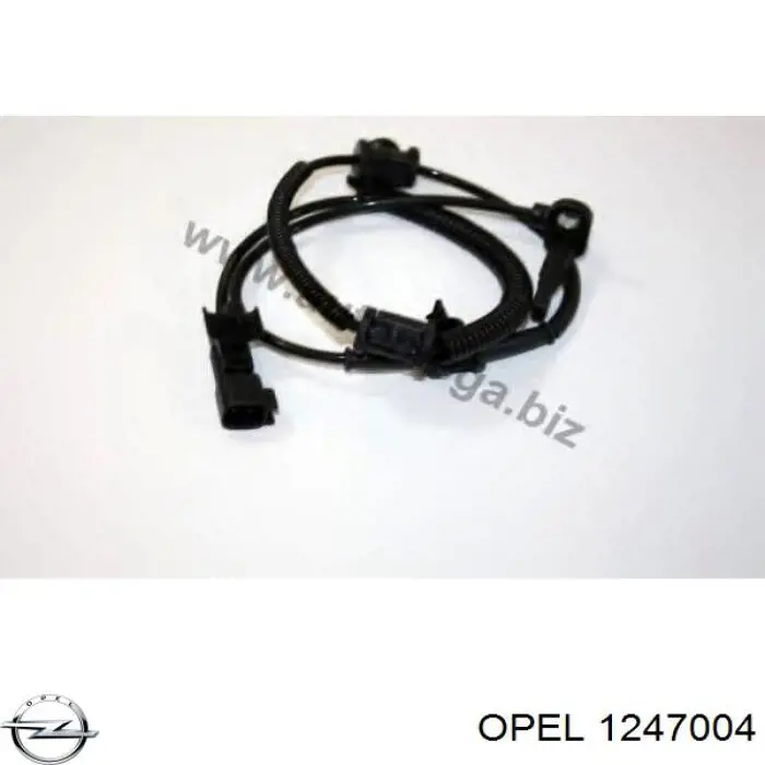 1247004 Opel Sensor dianteiro de ABS
