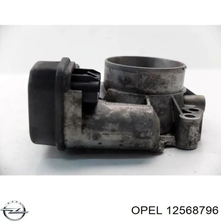 12568796 Opel Válvula de borboleta montada