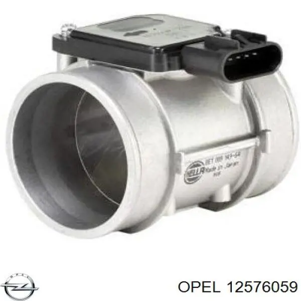 Compre 12576059 Opel Sensor de fluxo (consumo) de ar, medidor de consumo M.A.F. - (Mass Airflow)