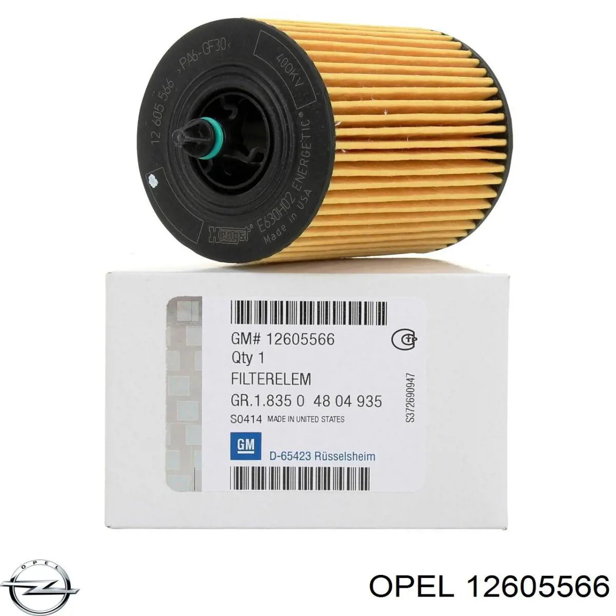 Filtro de óleo Opel 12605566 preço, a partir de 4,93 USD
