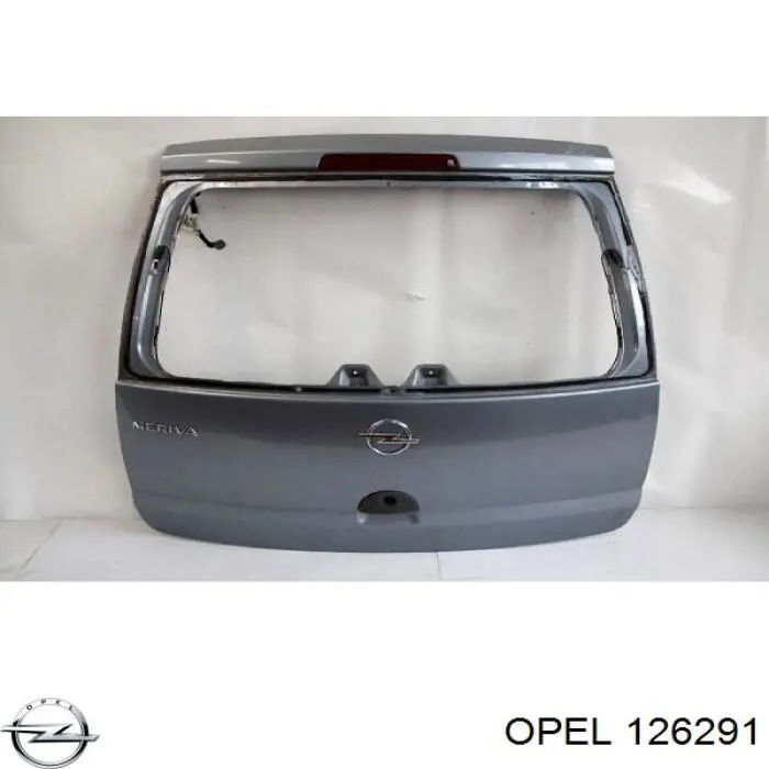 Porta traseira (3ª/5ª porta-malas (tampa de alcapão) Opel Meriva A 