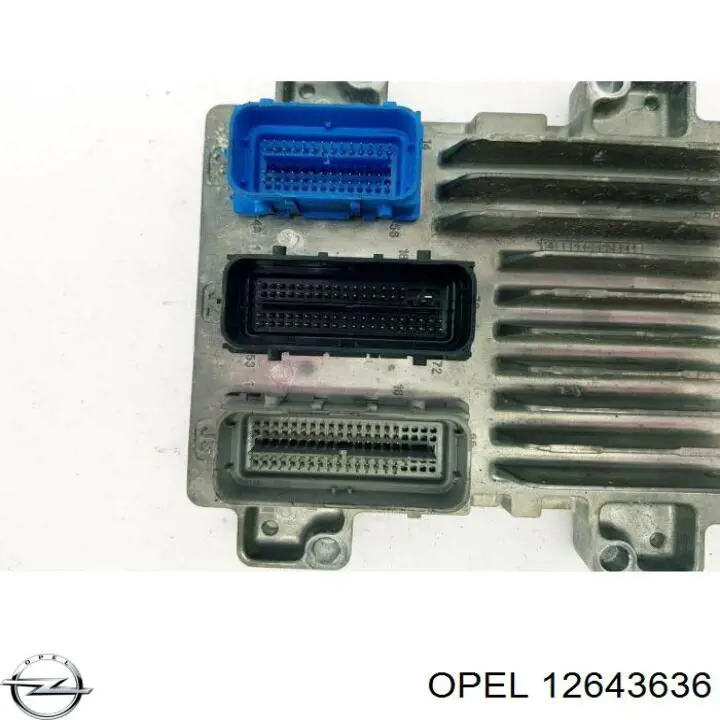 1247282 Opel Módulo de direção (Centralina eletrônica) de motor