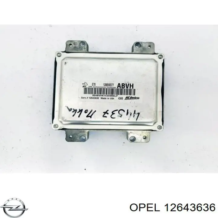 Módulo de direção (Centralina eletrônica) de motor Opel Corsa D S07