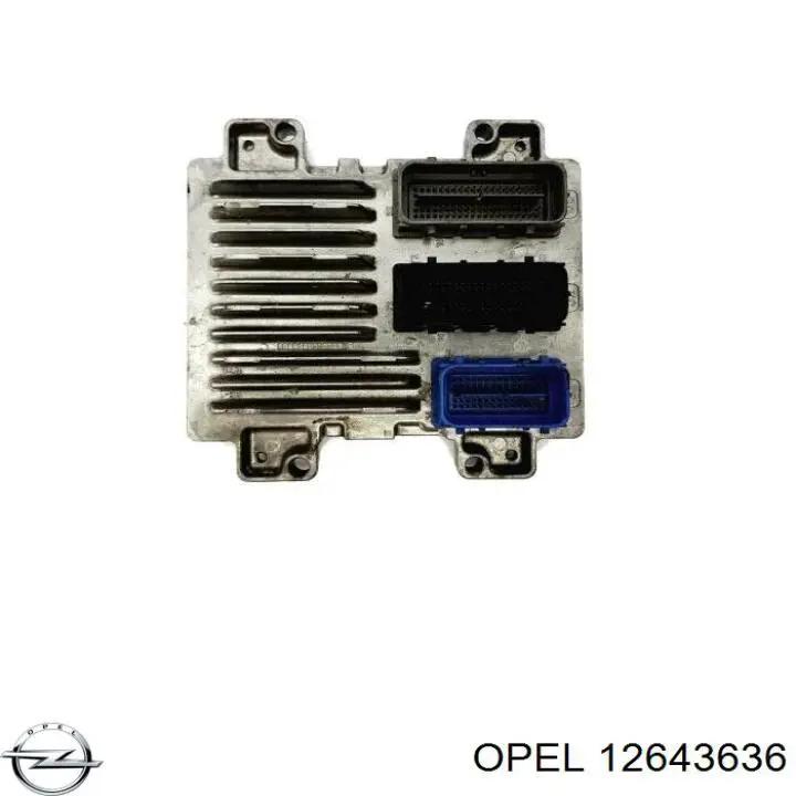  Módulo de direção (Centralina eletrônica) de motor Opel Corsa D monovolume (S07) (2006 - 2015) D