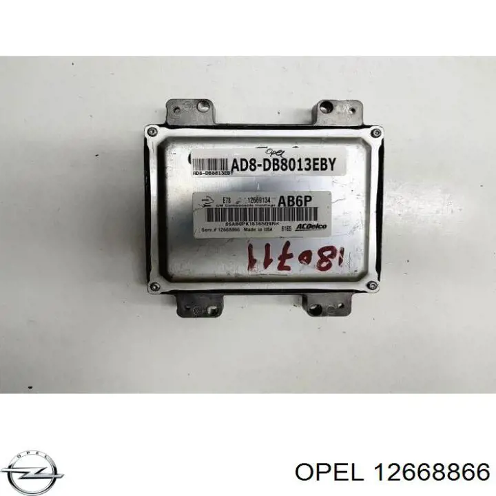 Módulo de direção (Centralina eletrônica) de motor 12668991 General Motors