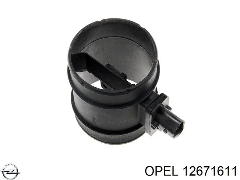 Sensor de fluxo (consumo) de ar, medidor de consumo M.A.F. - (Mass Airflow) Opel 12671611 preço, a partir de 91,16 USD