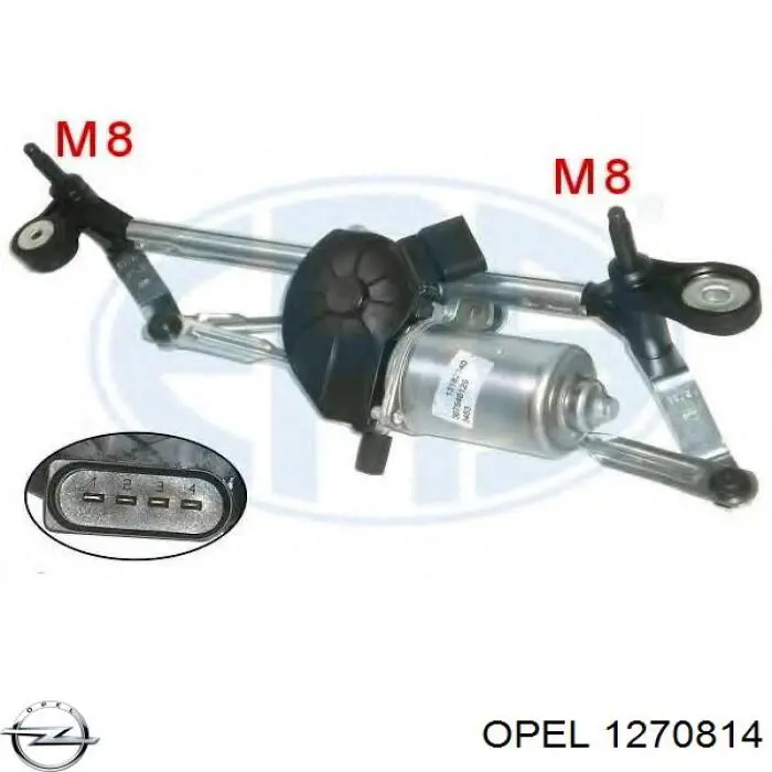 Trapézio de limpador pára-brisas General Motors 13432685 preço, a partir de 21,98 USD