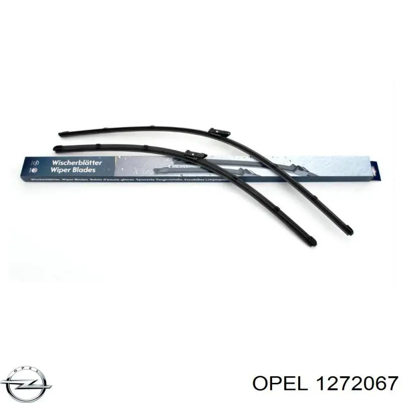 Limpa-pára-brisas do pára-brisas, kit de 2 un. Opel 1272067 preço, a partir de 21,28 USD