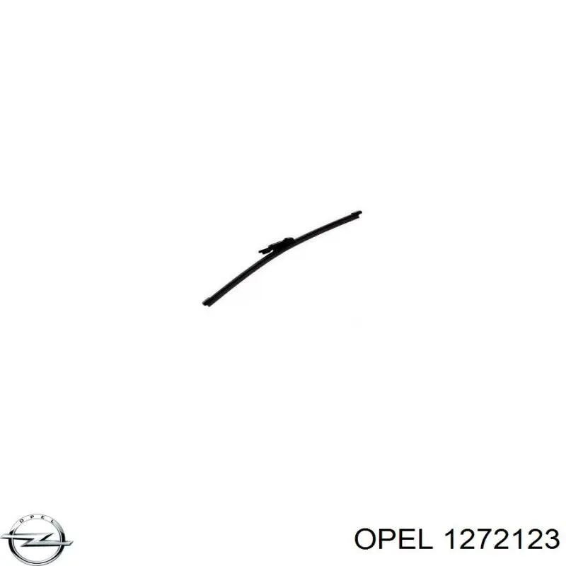 1272123 Opel Limpa-pára-brisas de vidro traseiro