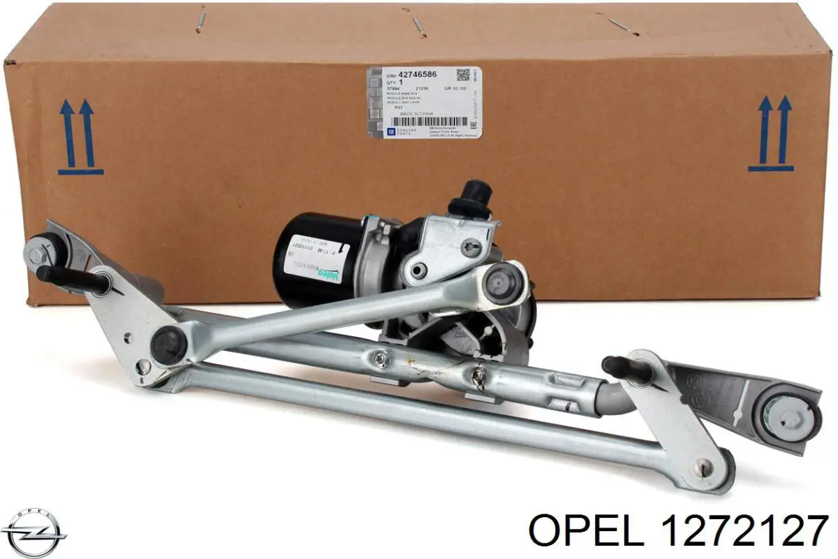 Trapézio de limpador pára-brisas 13432685 General Motors