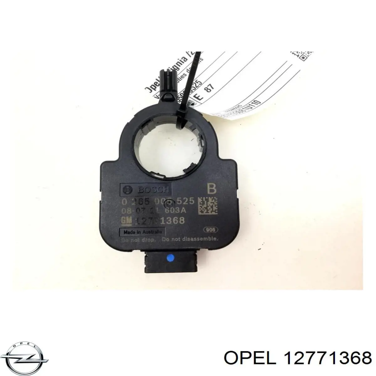 12771368 Opel Sensor do ângulo de viragem do volante de direção