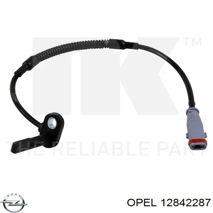 Compre 12842287 Opel Sensor dianteiro de ABS