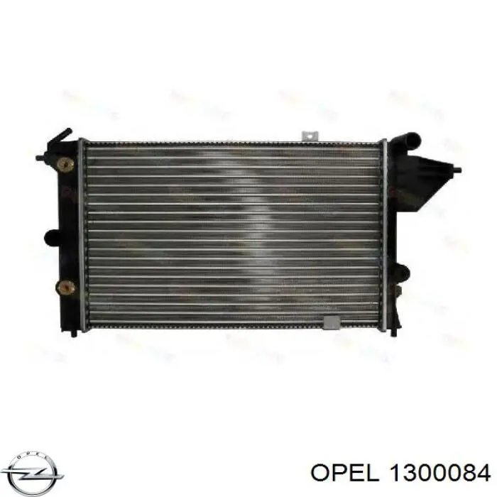 Radiador de esfriamento de motor 1300084 Opel