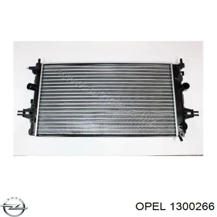 Compre 1300266 Opel Radiador de esfriamento de motor