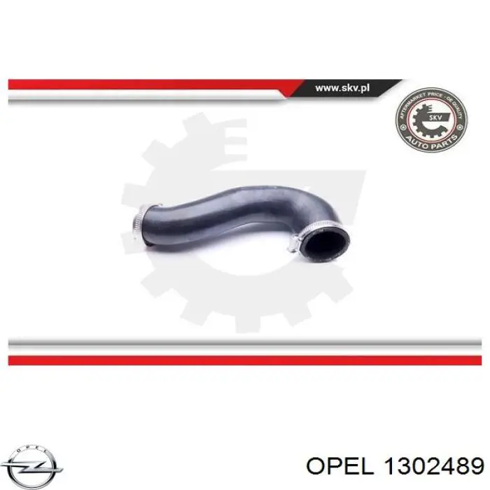 Mangueira (cano derivado) de intercooler Opel 1302489 preço, a partir de 19,01 USD