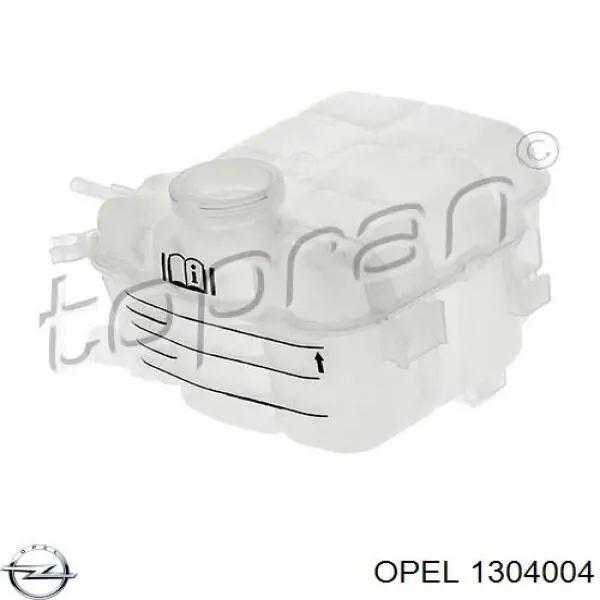 Tanque de expansão do sistema de esfriamento Opel 1304004 preço, a partir de 19,30 USD