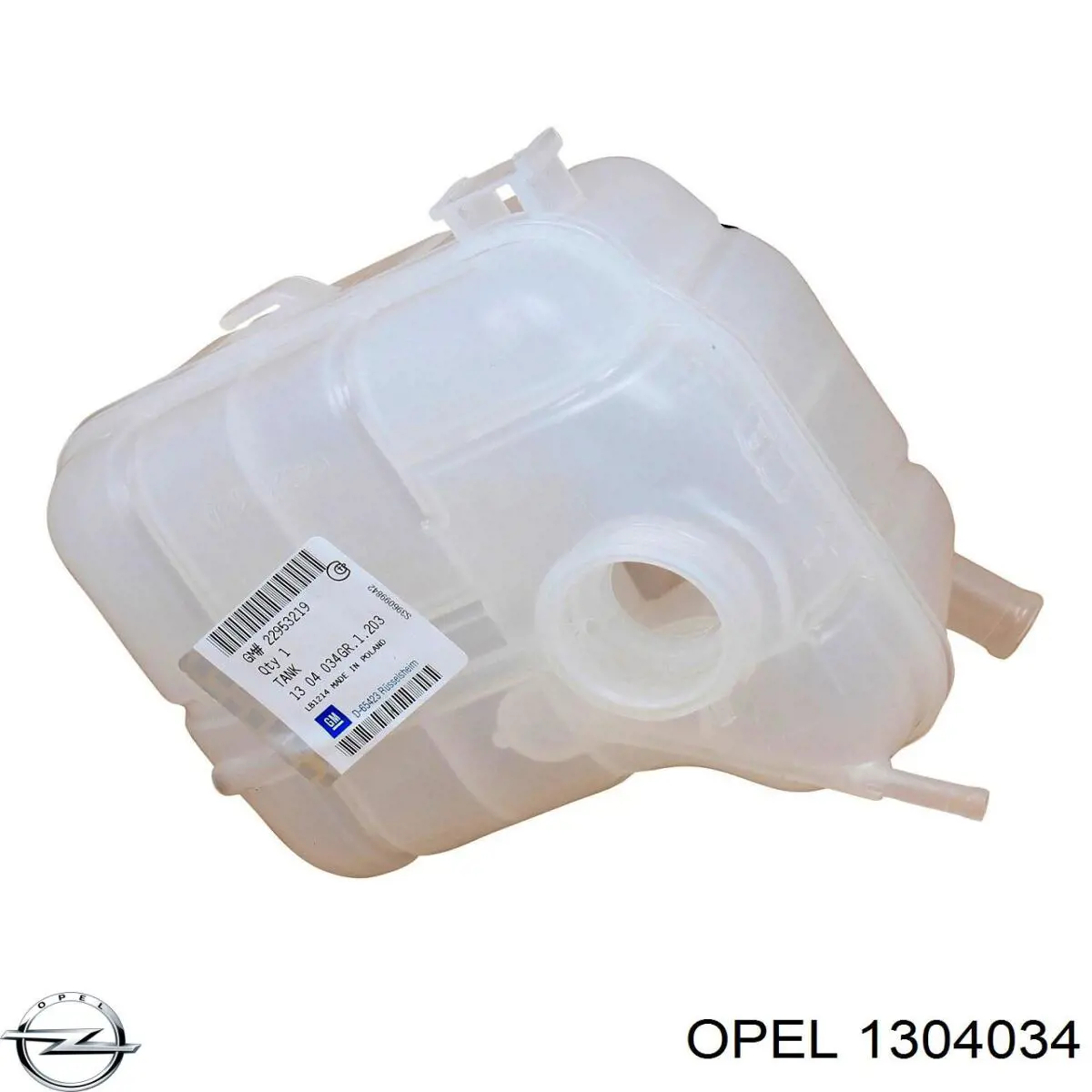 Tanque de expansão do sistema de esfriamento Opel 1304034 preço, a partir de 28,70 USD