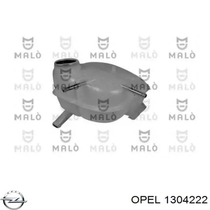 Tanque de expansão do sistema de esfriamento Opel 1304222 preço, a partir de 14,24 USD