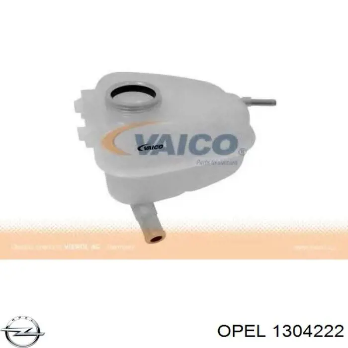 Compre 1304222 Opel Tanque de expansão do sistema de esfriamento