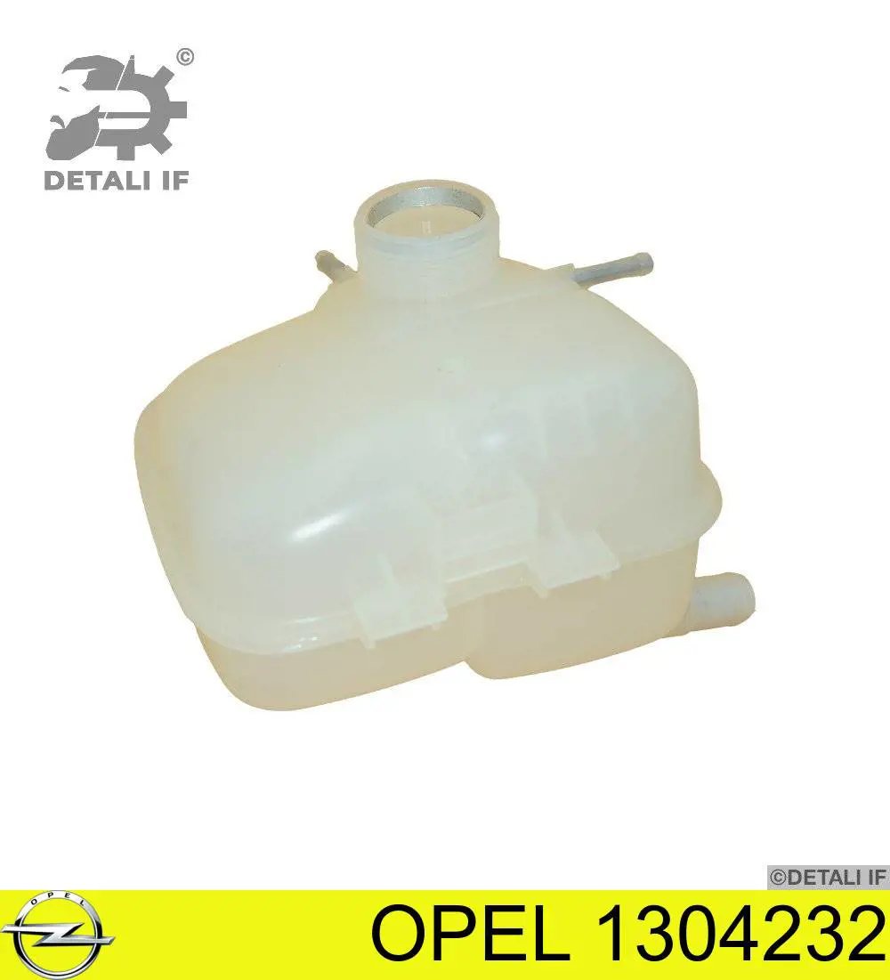 1304232 Opel Tanque de expansão do sistema de esfriamento