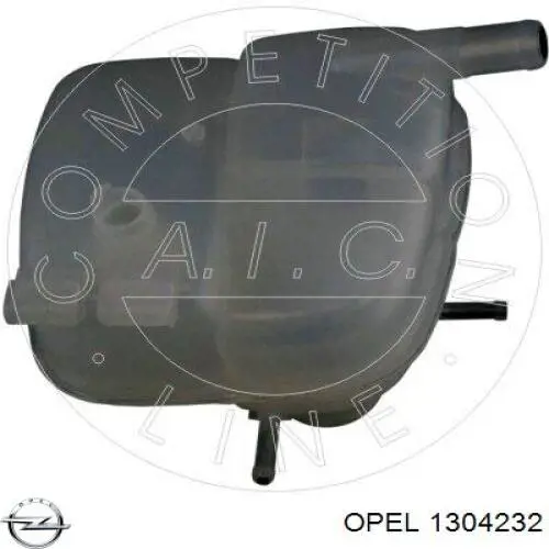 Tanque de expansão do sistema de esfriamento Opel 1304232 preço, a partir de 27,52 USD